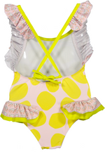 Load image into Gallery viewer, Elephant Swimsuit Yellow
