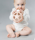 Load image into Gallery viewer, Glass Bottle with Star Ball Cover Pink
