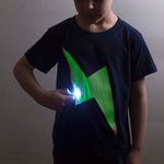 Load image into Gallery viewer, Glow Up T-shirt (Grey Lightning)
