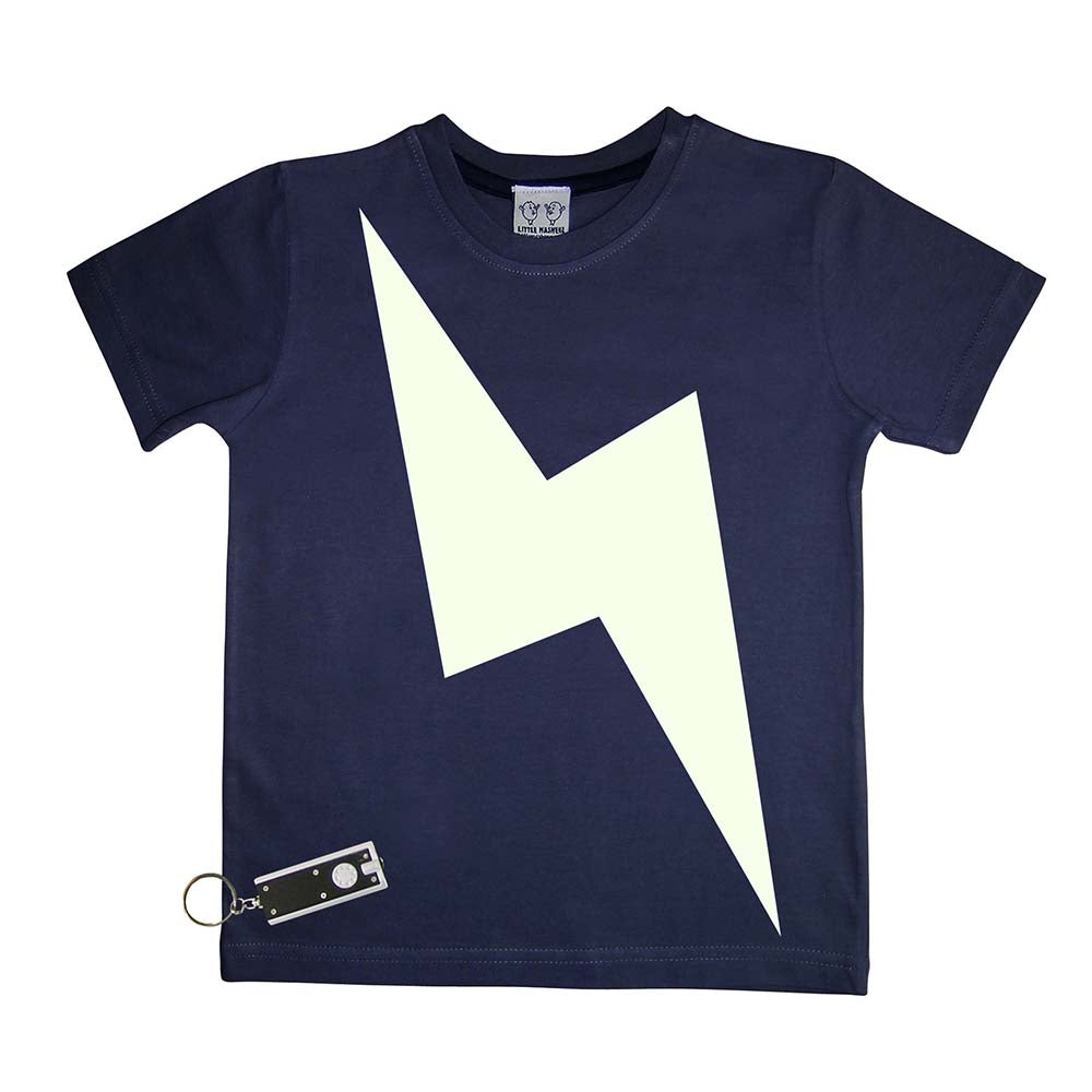 Glow Up T-shirt (Navy Lightning)